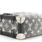 Monogram Jacquard Denim Side Trunk Grey
