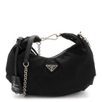 Tessuto Nylon Saffiano Re-Edition 2006 Shoulder Bag Black