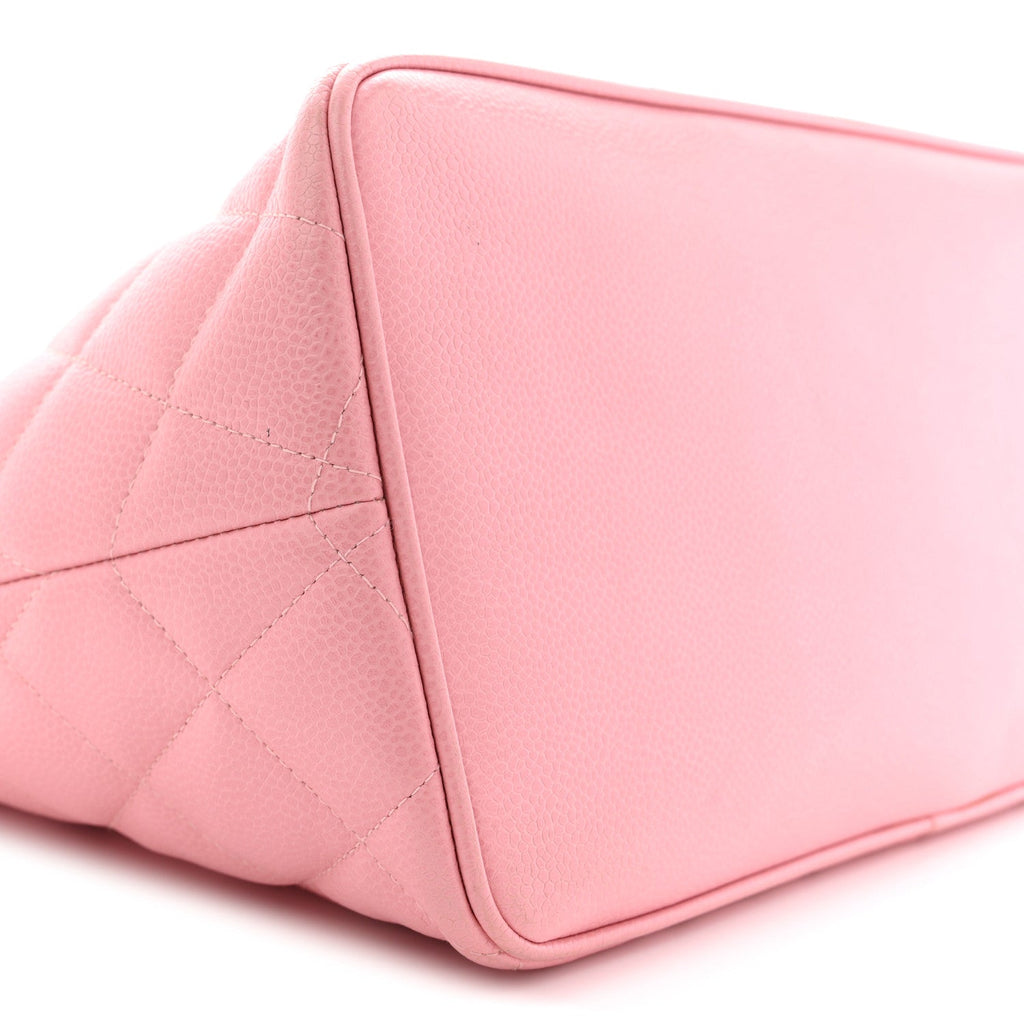 Caviar Medallion CC Tote Light Pink
