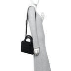 Ultra Matte Calfskin Cannage Small My ABCDior Lady Dior Black