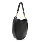 Supple Calfskin Medium Hobo Black