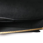 Damier Ebene Vavin Chain Wallet Black