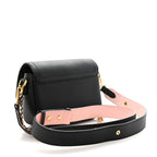 Grained Calfskin Lockme Tender Black