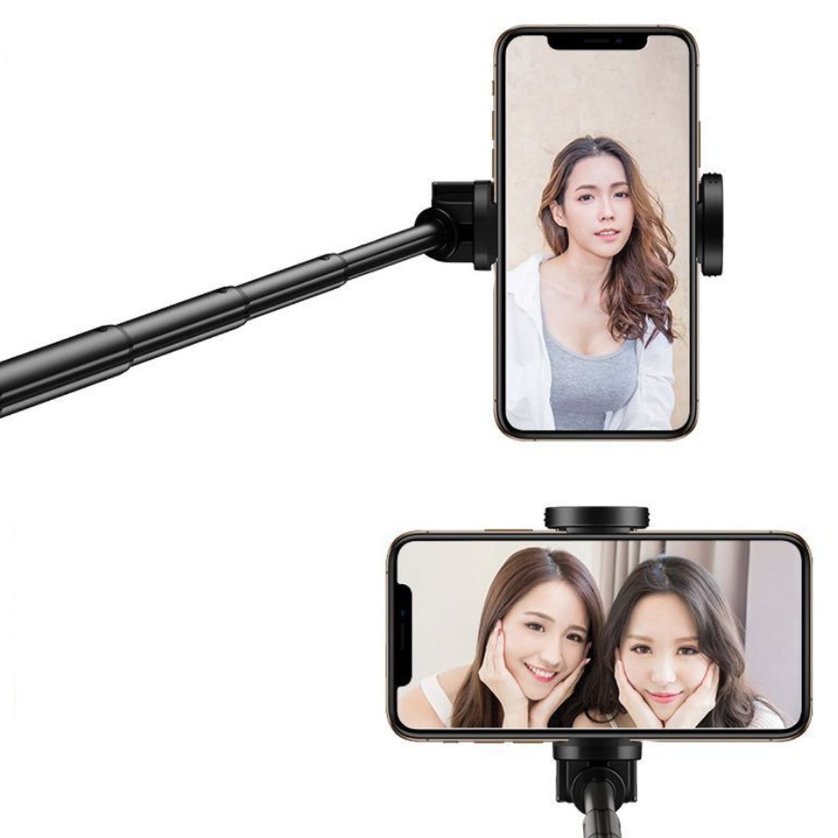 Mini Selfie Stick Extendable And Foldable - Indigo