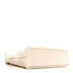 Grained Calfskin Medium Portfolio Tote Ivory