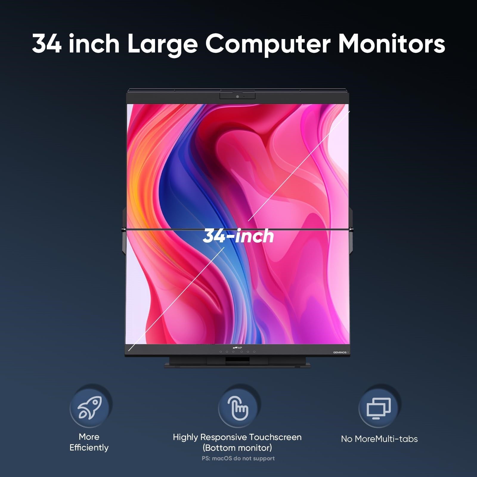 s Geminos X 24" WQHD IPS 60Hz