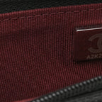 Caviar Quilted CC Turnlock Wallet On Chain WOC Black