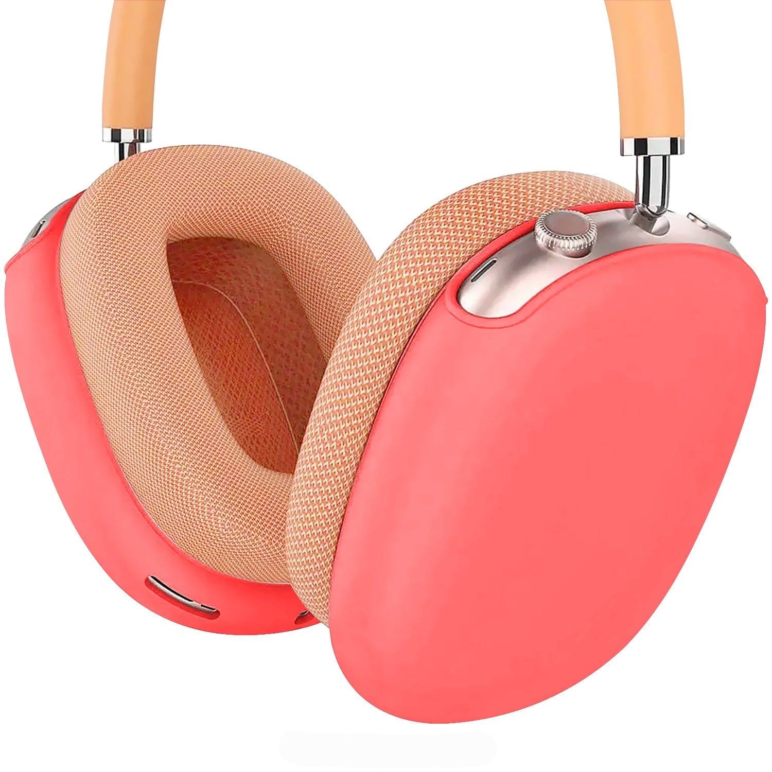 SAHARA - Liquid Silicone Cover Case for Apple AirPods Max - Sand Orange