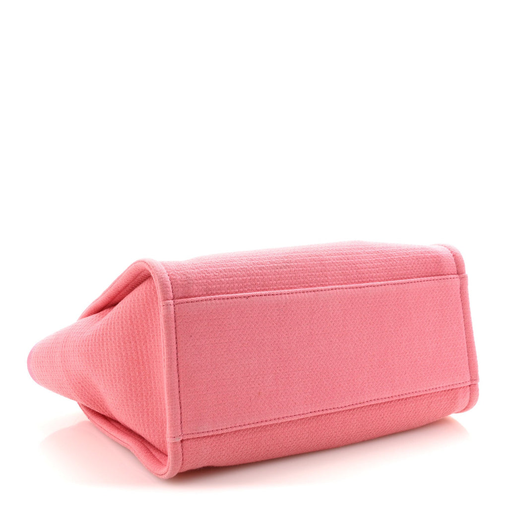 Mixed Fibers Small Deauville Tote Pink