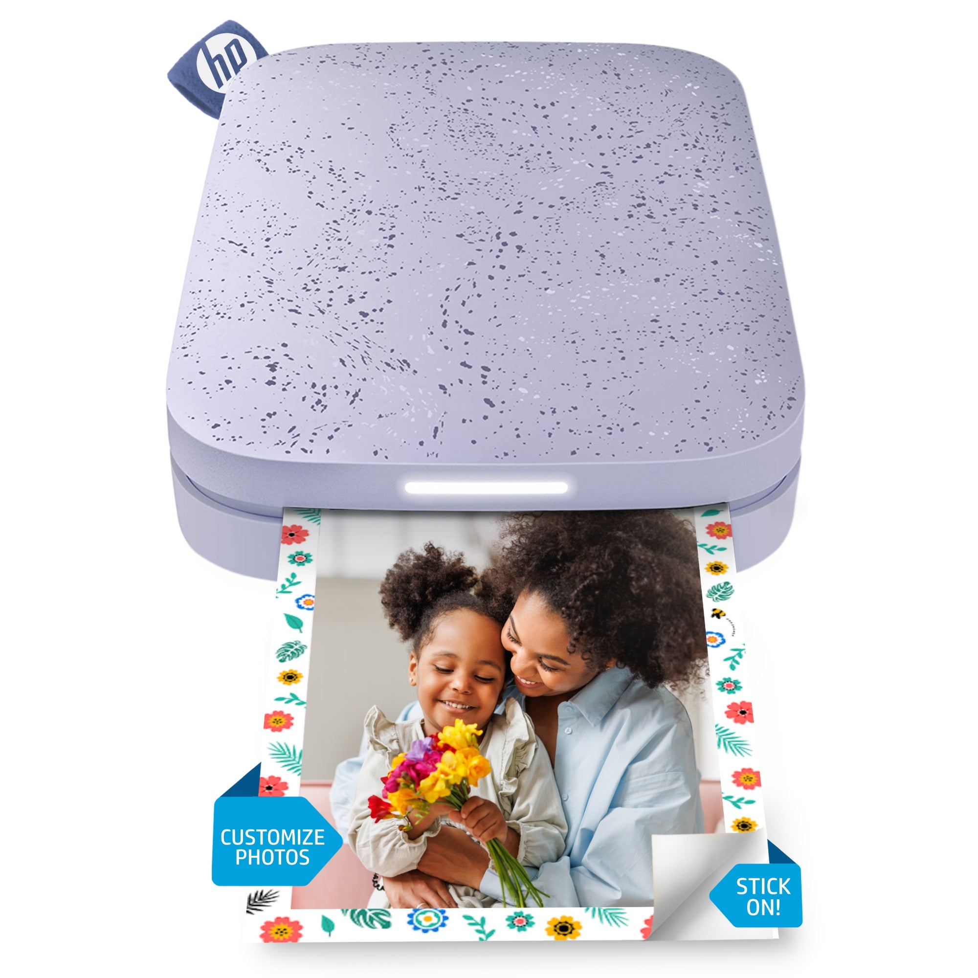 HP Sprocket Portable 2x3" Instant Photo Printer, Prints From iOS or Android Devices