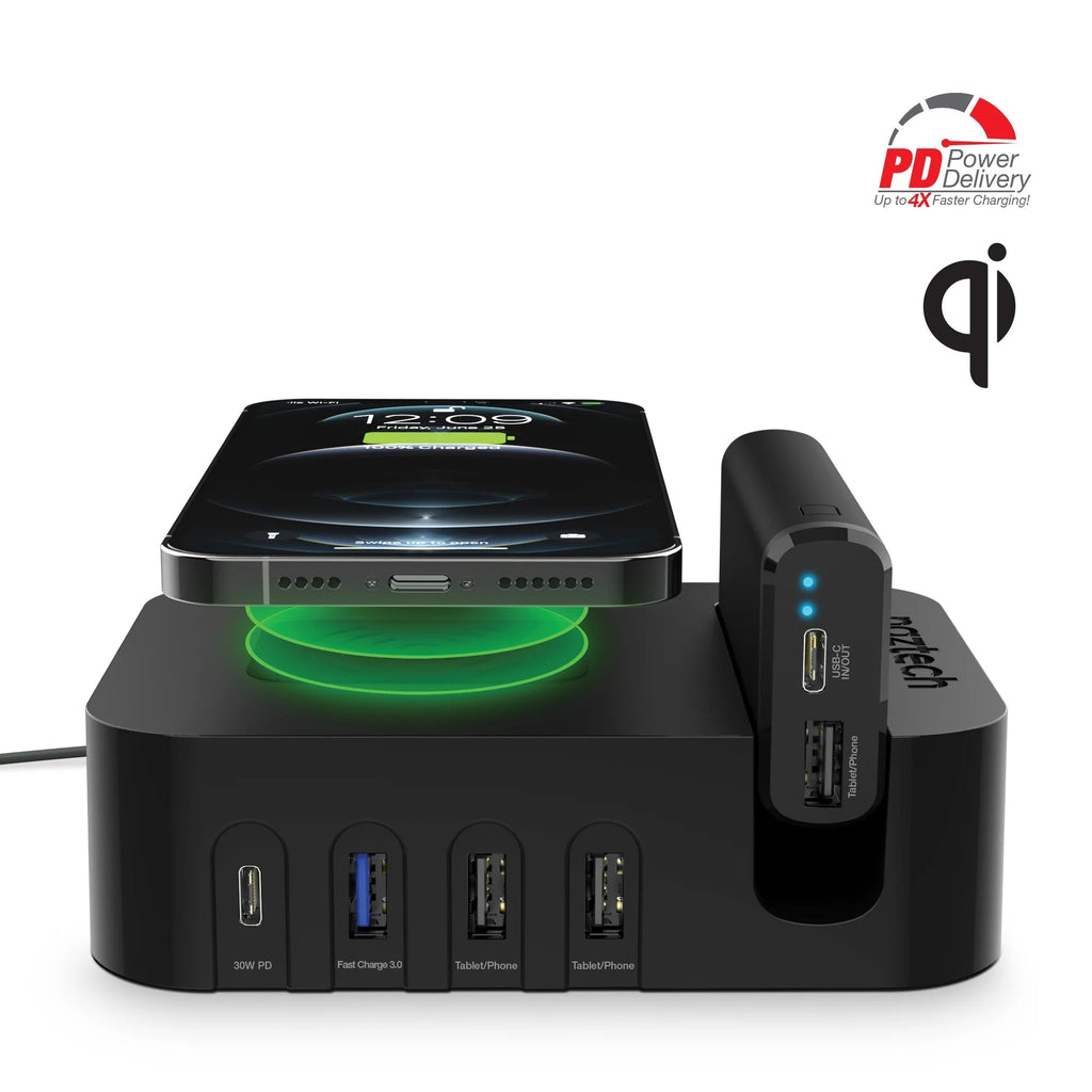 Ultimate Charging Station Pro to Charge 7 Devices Simultaneously