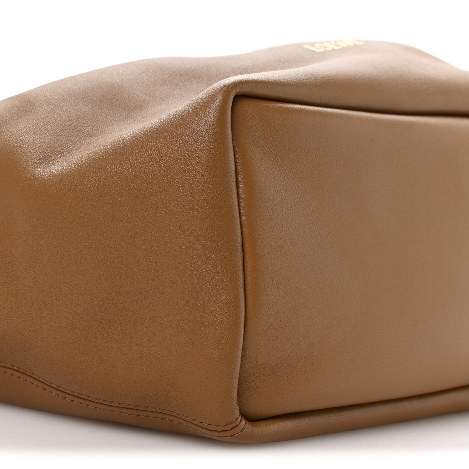 Nappa Small Squeeze Bag Oak