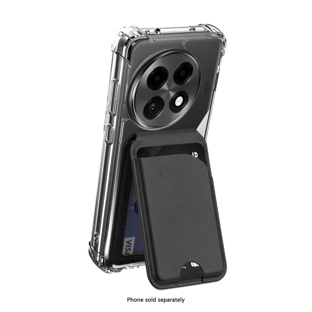 SAHARA - Venture Series Wallet Case for OnePlus 13R - Clear/Scorpion Black