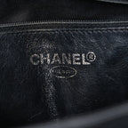 Caviar Quilted Medallion Tote Black