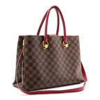 Damier Ebene LV Riverside Lie De Vin