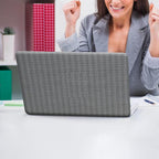 SAHARA - Woven Laptop Case for Apple MacBook Air 15" M2 Chip Laptops - Charcoal