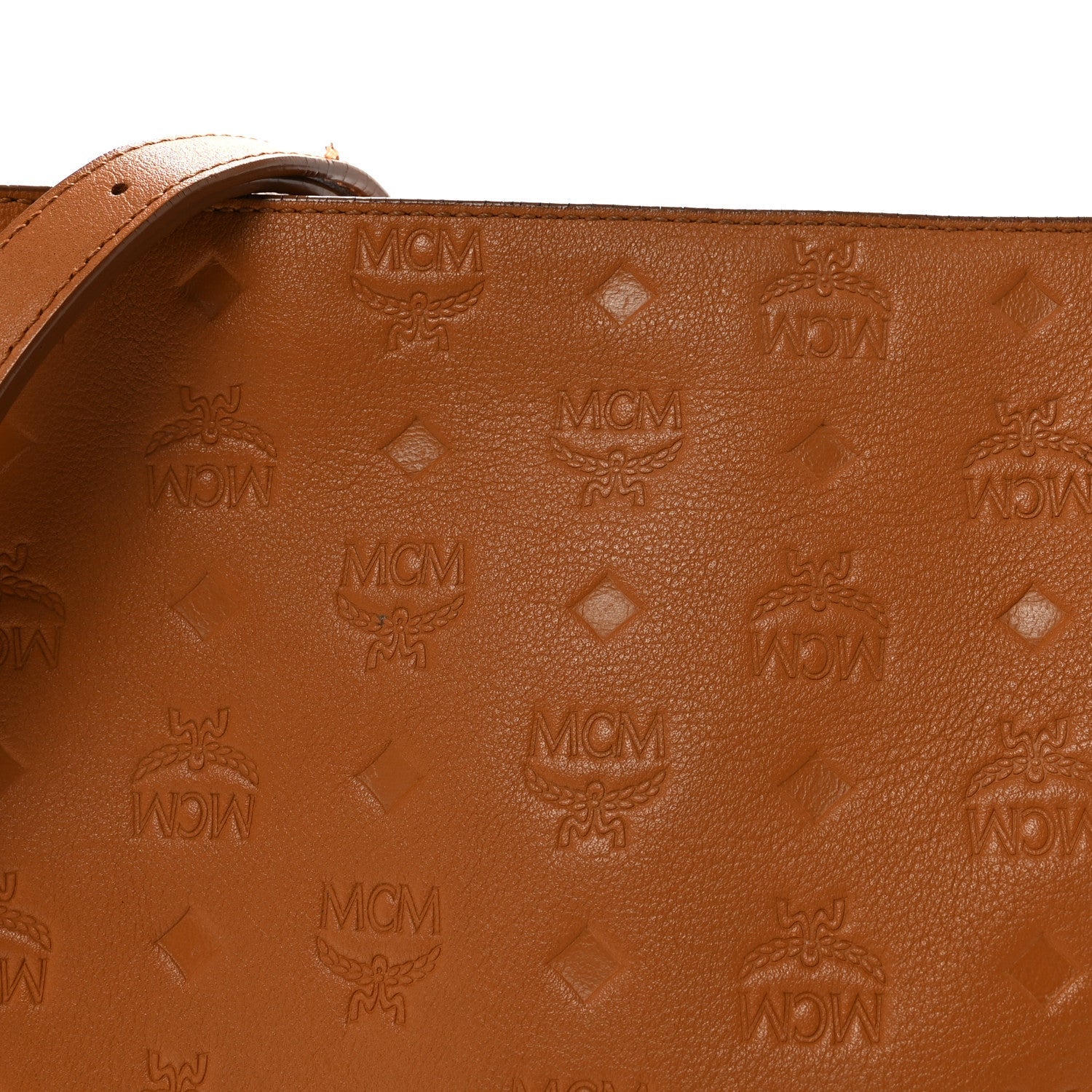 Calfskin Ottomar Monogram Medium Klara Hobo Cognac