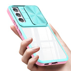 Full Protection With Mobile Phone Protective Film Slide Camera Lens Phone Case For Samsung Galaxy S 22 In Blue