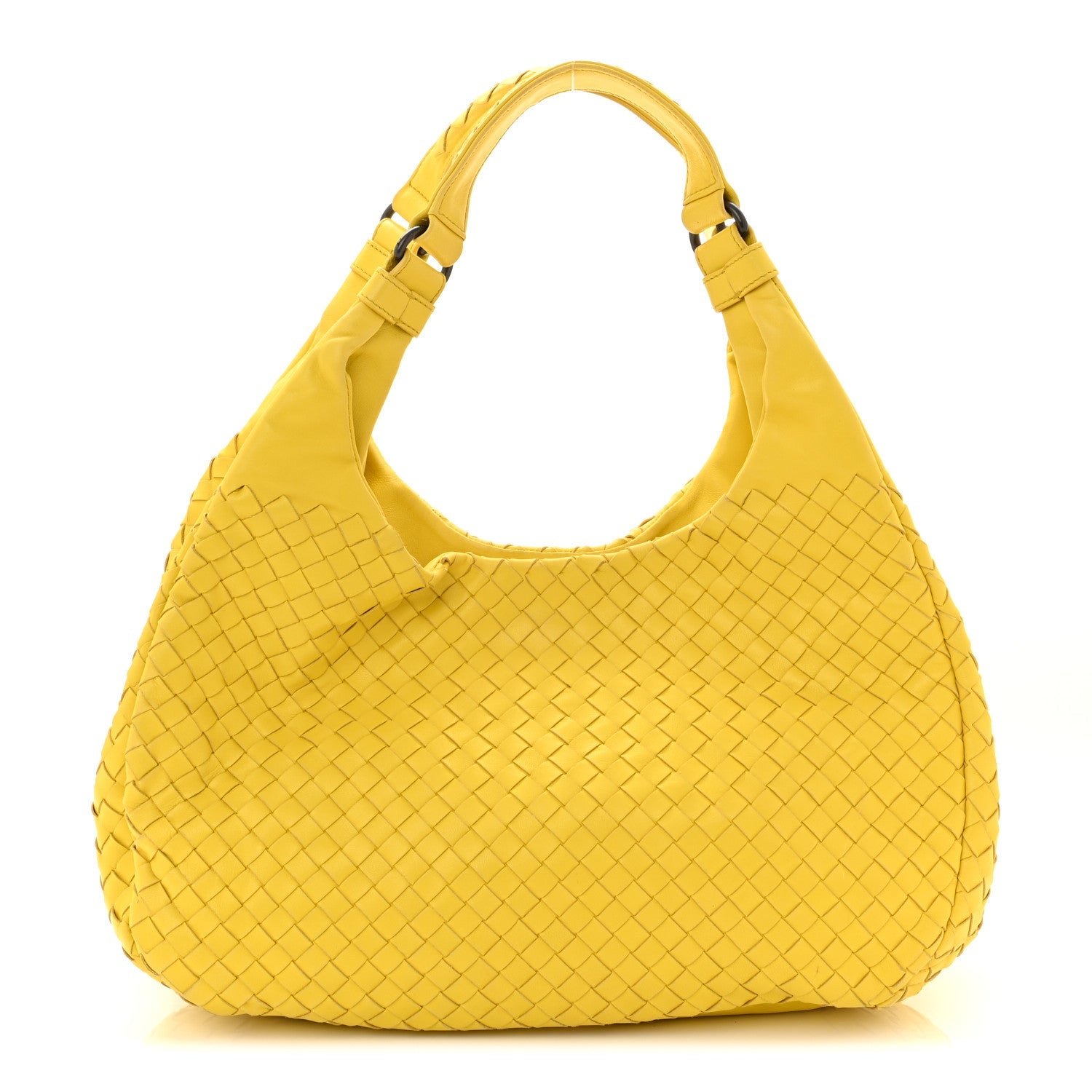 Nappa Intrecciato Medium Campana Buttercup