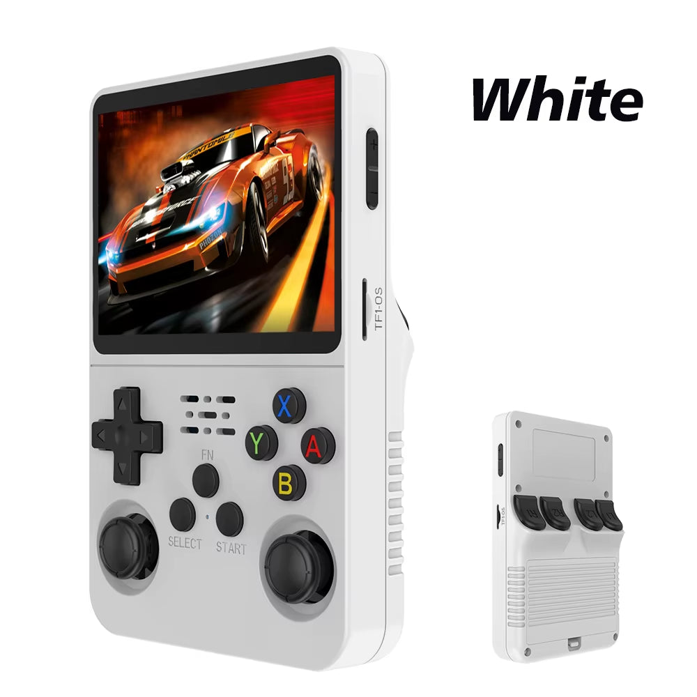 R36S Retro Handheld Game Console - 128GB, Linux System, 3.5 Inch IPS Display, Portable Gaming Device, Ideal Gift for Kids