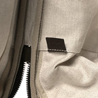 GG Supreme Monogram Web Medium Savoy Trolley Beige Ebony