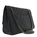 Aged Calfskin Quilted 2.55 Reissue 226 Flap Grey