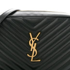 Calfskin Matelasse Monogram Lou Camera Bag Military Green