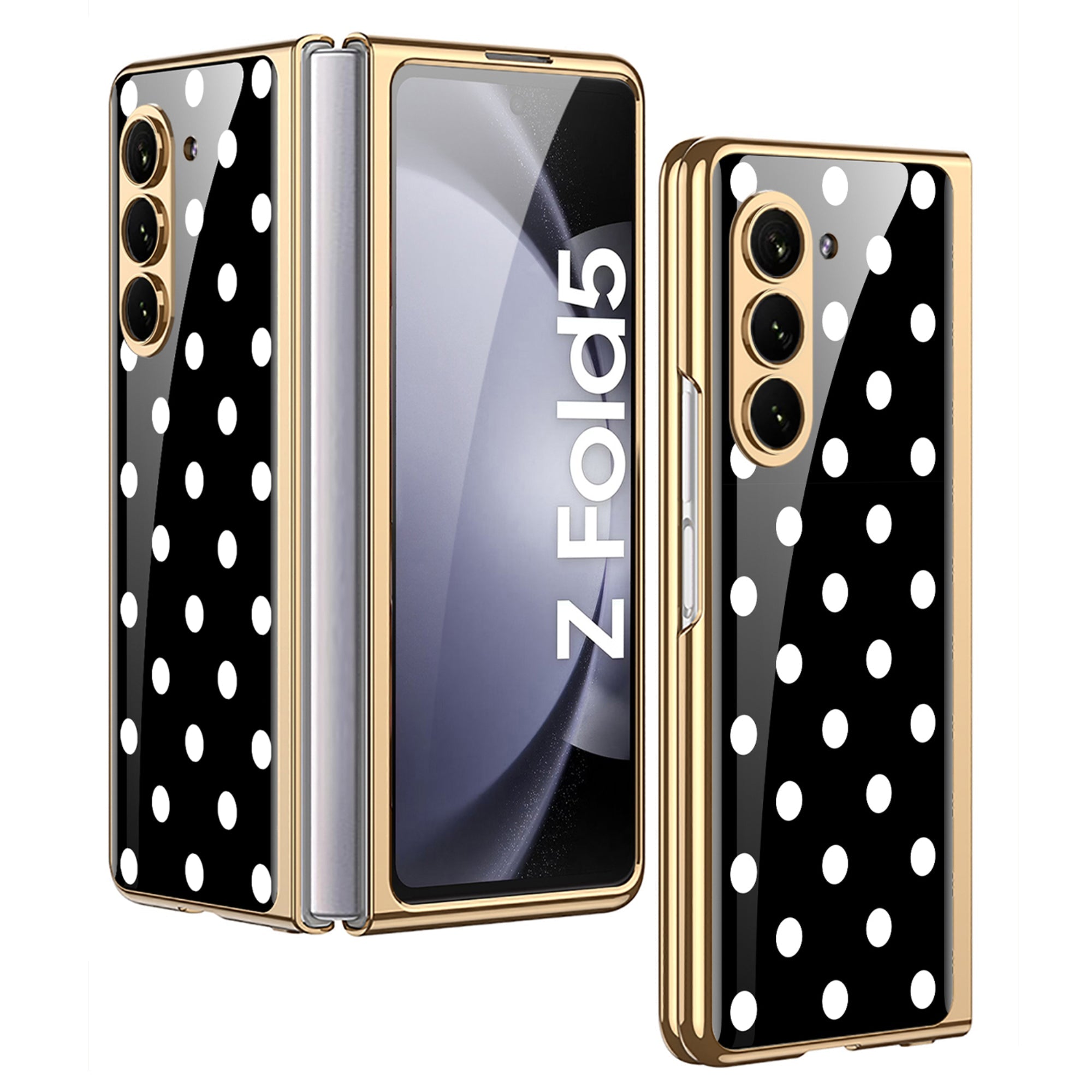 SAHARA - Inspire Series Hard Shell Polka Dot Case - Galaxy Z Fold5 - CP00506