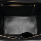 Satin Calfskin Mini Tri-Color Luggage Seashell