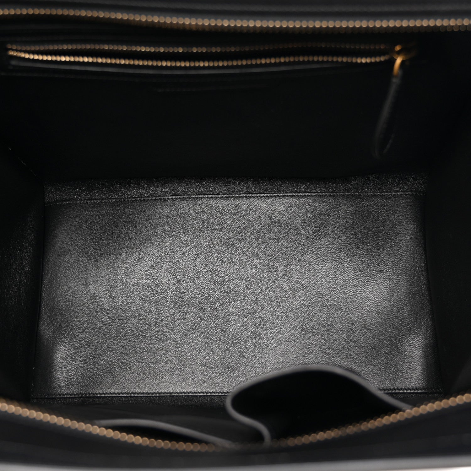 Satin Calfskin Mini Tri-Color Luggage Seashell