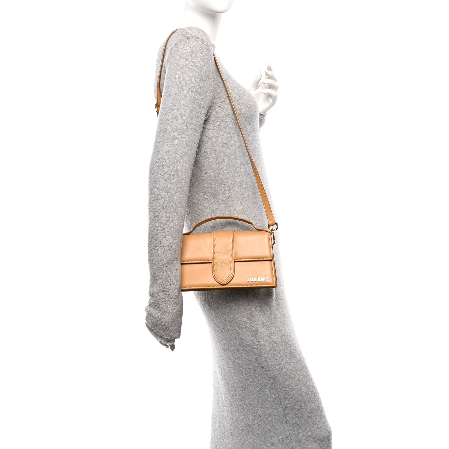 Smooth Calfskin Le Grand Bambino Camel