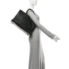 Calfskin Large Sac de Jour Carryall Black