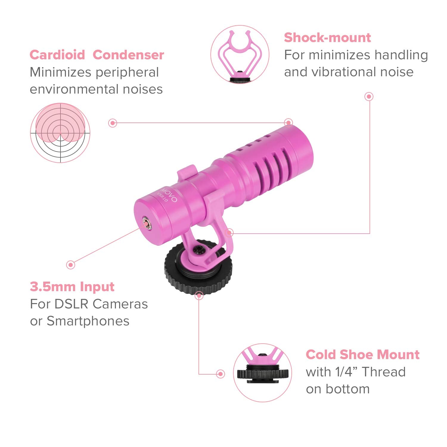 Movo VXR10 - Pink Breast Cancer Awareness Edition