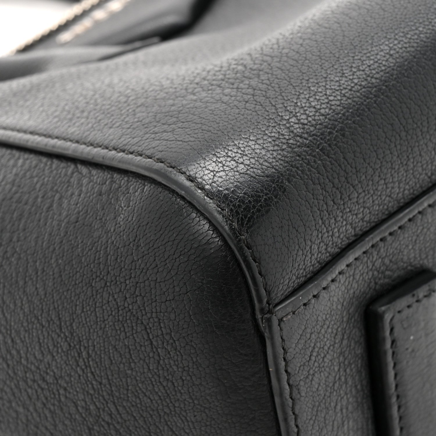 Sugar Goatskin Small Antigona Black