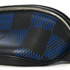 Damier Infini Campus BumBag Navy Black