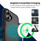 Entronix [Magnetic] Case Compatible with iPhone 17 - Soft-Touch Dual-Layer Sleek Cover