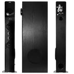 Bluetooth Powered Tower Speaker in Black