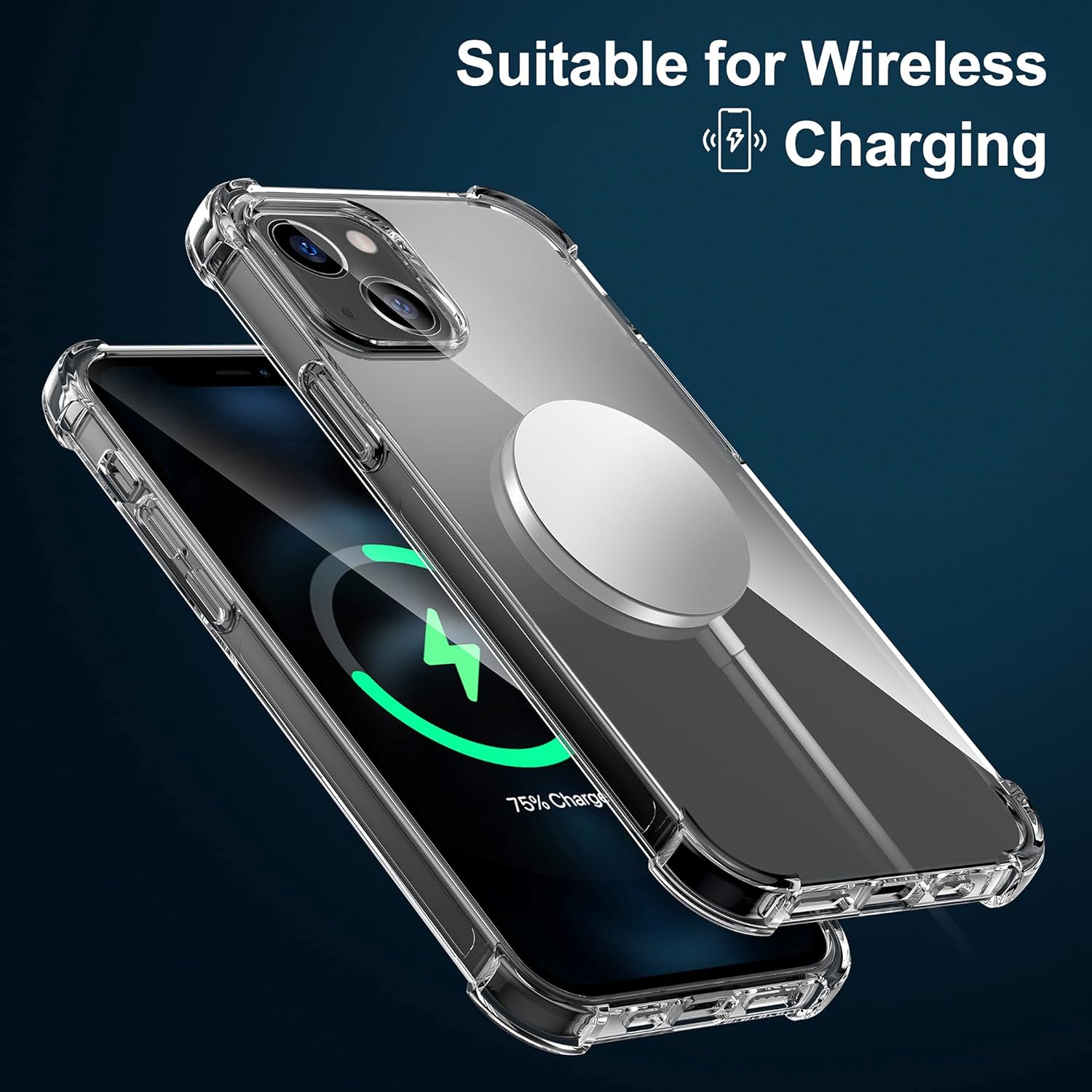 Entronix Case Compatible with iPhone 14 Plus - [Flexible] TPU Clear