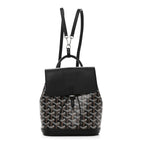 Goyardine Calfskin Mini Alpin Backpack Black