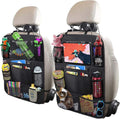 Car Front Seat Organizer | US Quality, Multi-Compartment Storage for Tablets, Laptops, Water Bottles, Fashion Glasses - Fit for All Vehicles,