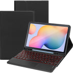 SAHARA - Keyboard Folio Case for Samsung Galaxy Tab S6 Lite (2020-2024) - Black