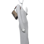 GG Monogram Small Luce Shoulder Bag Beige Ebony