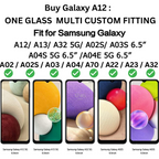 Entronix Clear Screen Protector Compatible with Galaxy A03s - 3 Piece Combo