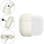SAHARA - Venture Series Silicone Combo Kit Case for Apple AirPods (3rd Generation) - Glow White