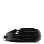 Patent Naplak Arque Shoulder Bag Black