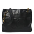 Lambskin CC Shoulder Bag Black