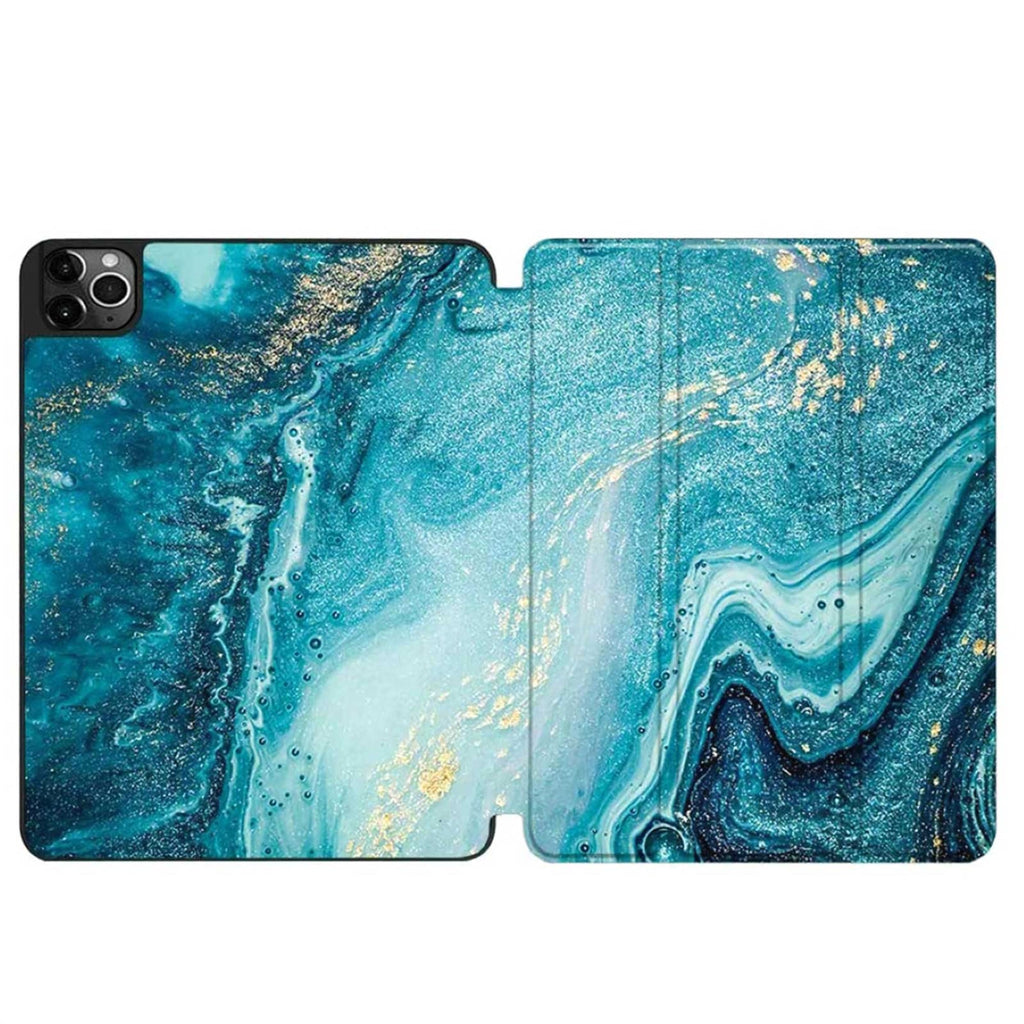 SAHARA - Inspire Series Marble Folio Case - iPad Pro 12.9" (4th, 5th, and 6th Generation)