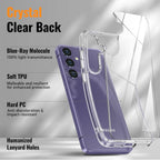 Entronix Case Compatible with Galaxy A15 - [Hard Back] Clear Cover