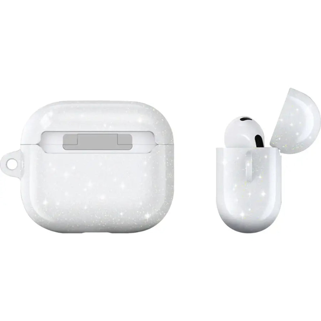 SAHARA - Inspire Series Sparkle Case for Apple AirPods (3rd Generation) - Transparent