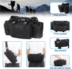 Universal Tactical Vehicle Back Seat Organizer with 3 Detachable Pouches Molle Pouches Truck Seat Organizer Tactical Gear for Car Truck Ford Jeep Vehicle